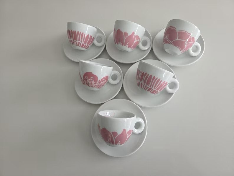 illy collection 2006 - Michael Lin - Cappuccino, Ophalen of Verzenden, Zo goed als nieuw, Overige stijlen, Kop(pen) en/of Schotel(s)
