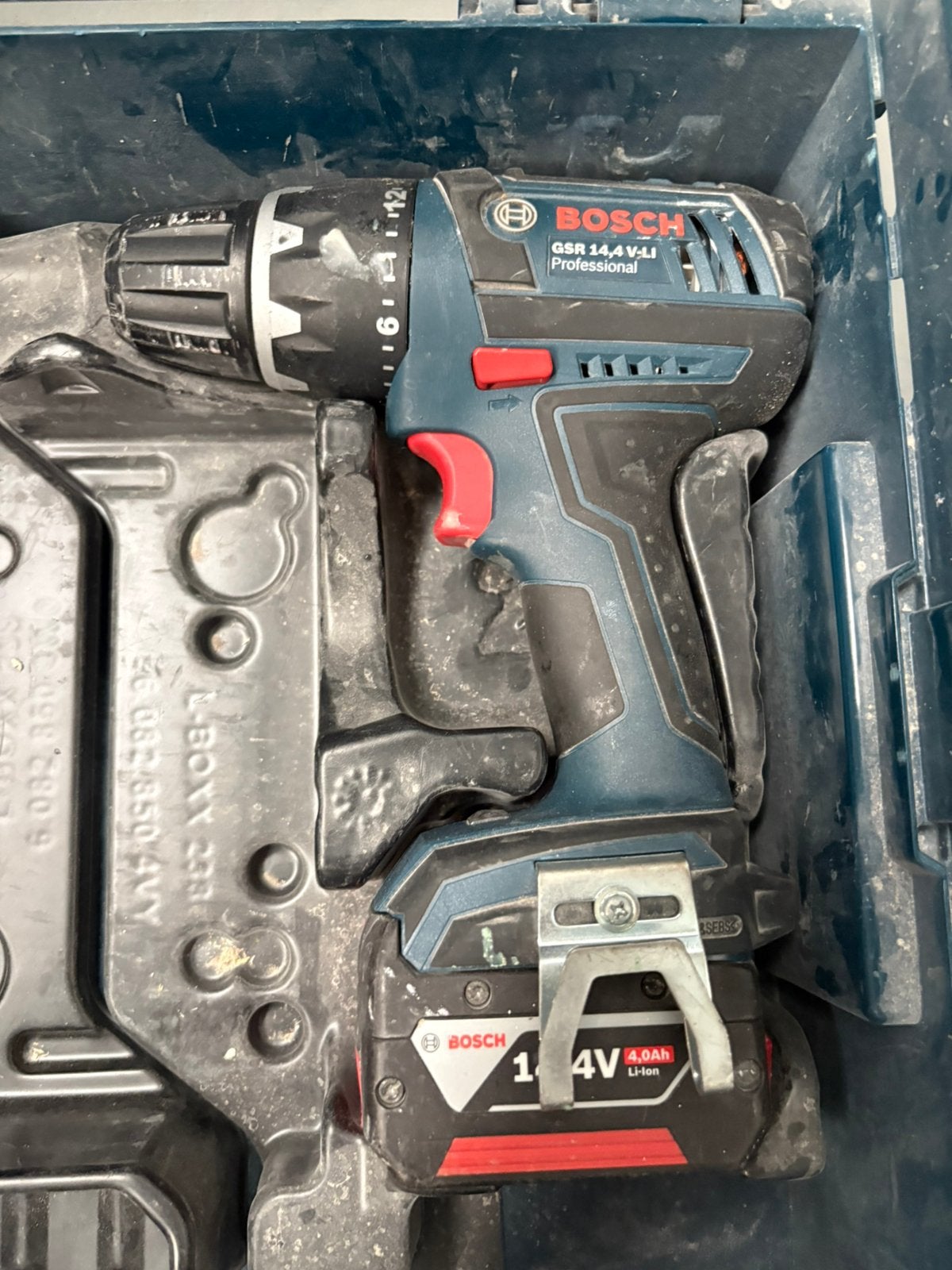Bosch Professional GSR 14,4V, Doe-het-zelf en Verbouw, Ophalen of Verzenden, Zo goed als nieuw, Boor- en Schroefmachine