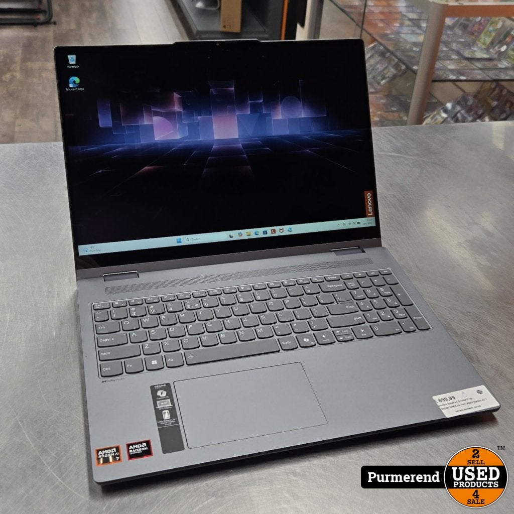 Lenovo IdeaPad 5 16AKP10 83KU0024MH 16 inch AMD Ryzen AI 7, Lenovo, Gebruikt, Support@lenovo.com, Lenovo Group Limited
1009 Think Place
Morrisville, NC 27560
USA