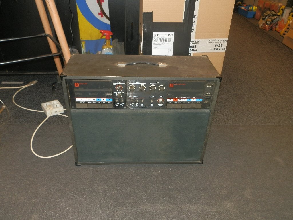 Philips D6650 studio 11 cassetterecorder versterker, Ophalen of Verzenden, Dubbel, Philips, Auto-reverse