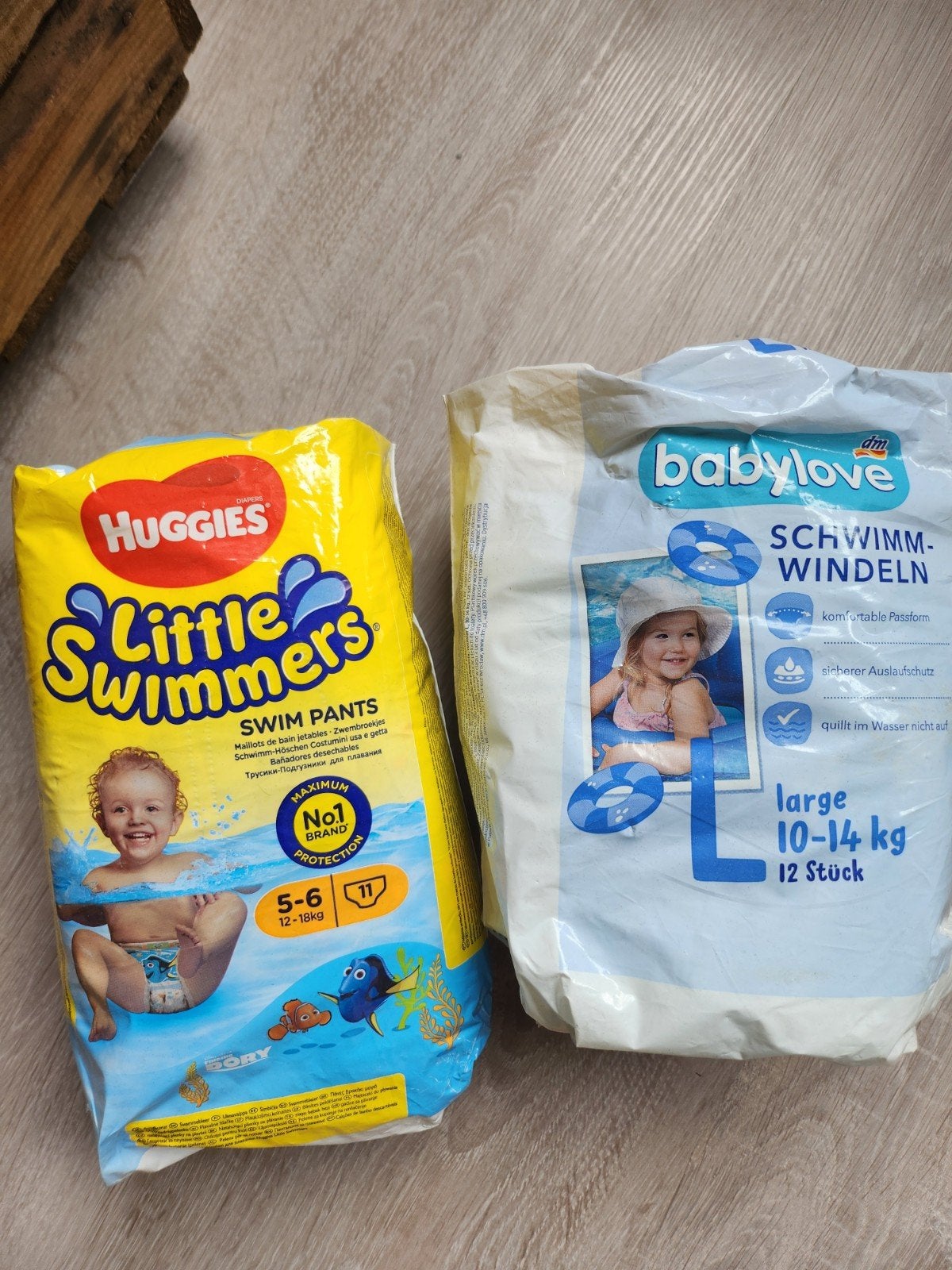Zwemluiers, Ophalen, Nieuw, Huggies, Babylove, Jongetje of Meisje