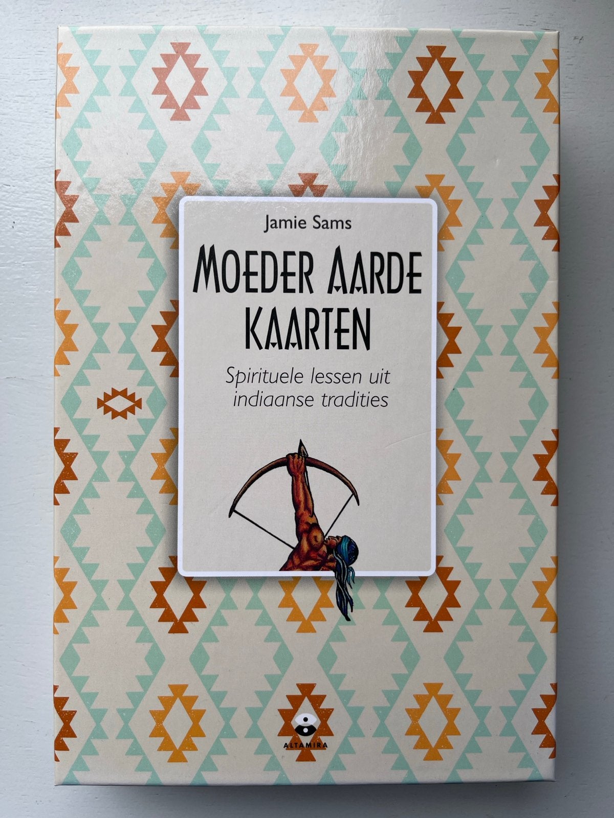Moeder Aarde Kaarten - Spirituele lessen uit indiaanse tradi, Boeken, Esoterie en Spiritualiteit, Ophalen of Verzenden, Zo goed als nieuw