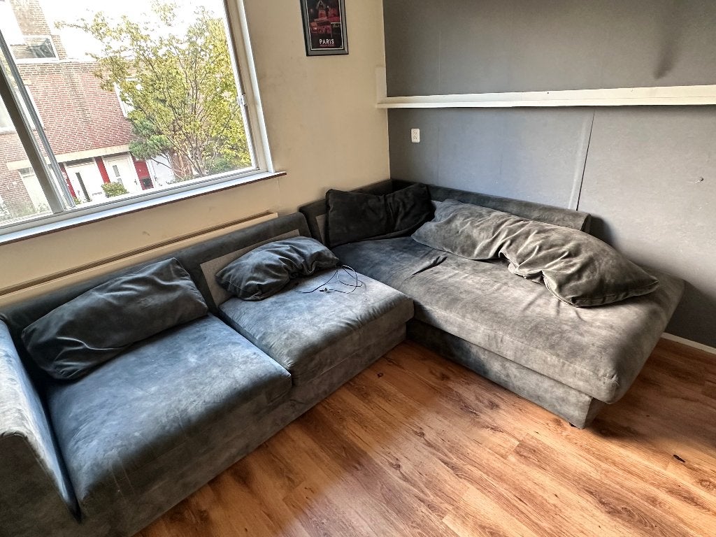 Gratis bank, Ophalen of Verzenden, Gebruikt, 75 tot 100 cm
