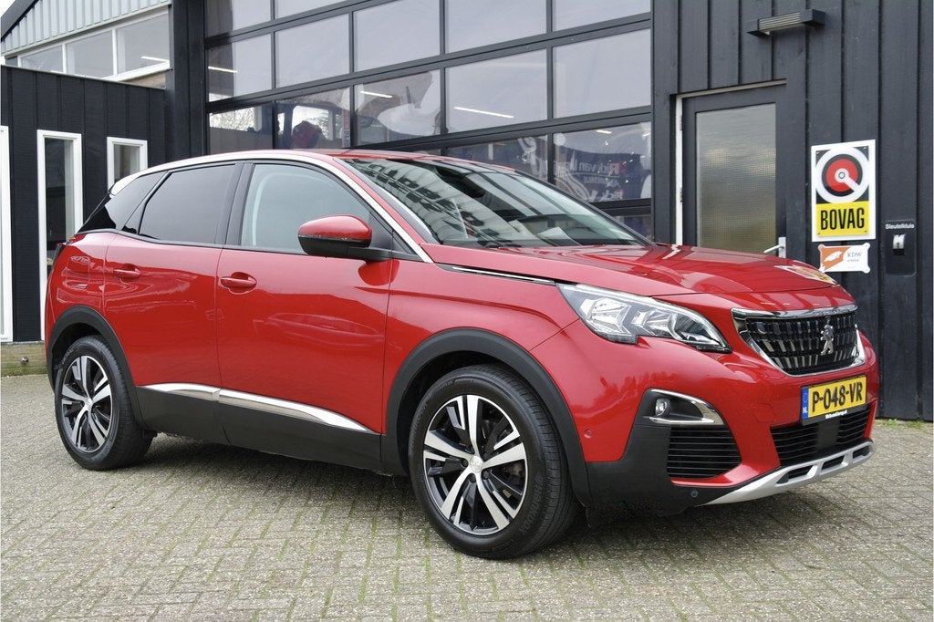 Peugeot 3008 1.2 PureTech Première Automaat | Cruise | Trek, Auto's, Gebruikt, 1199 cc, Leder en Stof, 14 km/l