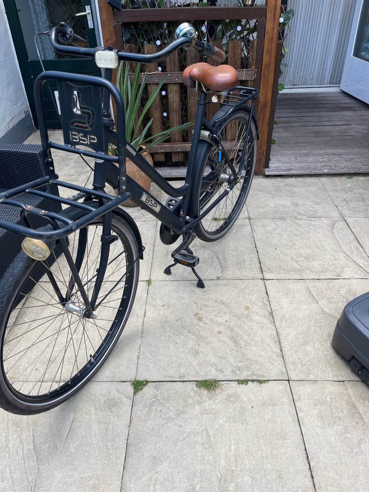 BSP Metropolis transportfiets - Zwart, met Nexus versnelling, Versnellingen, Trommelrem, Ophalen, Overige merken