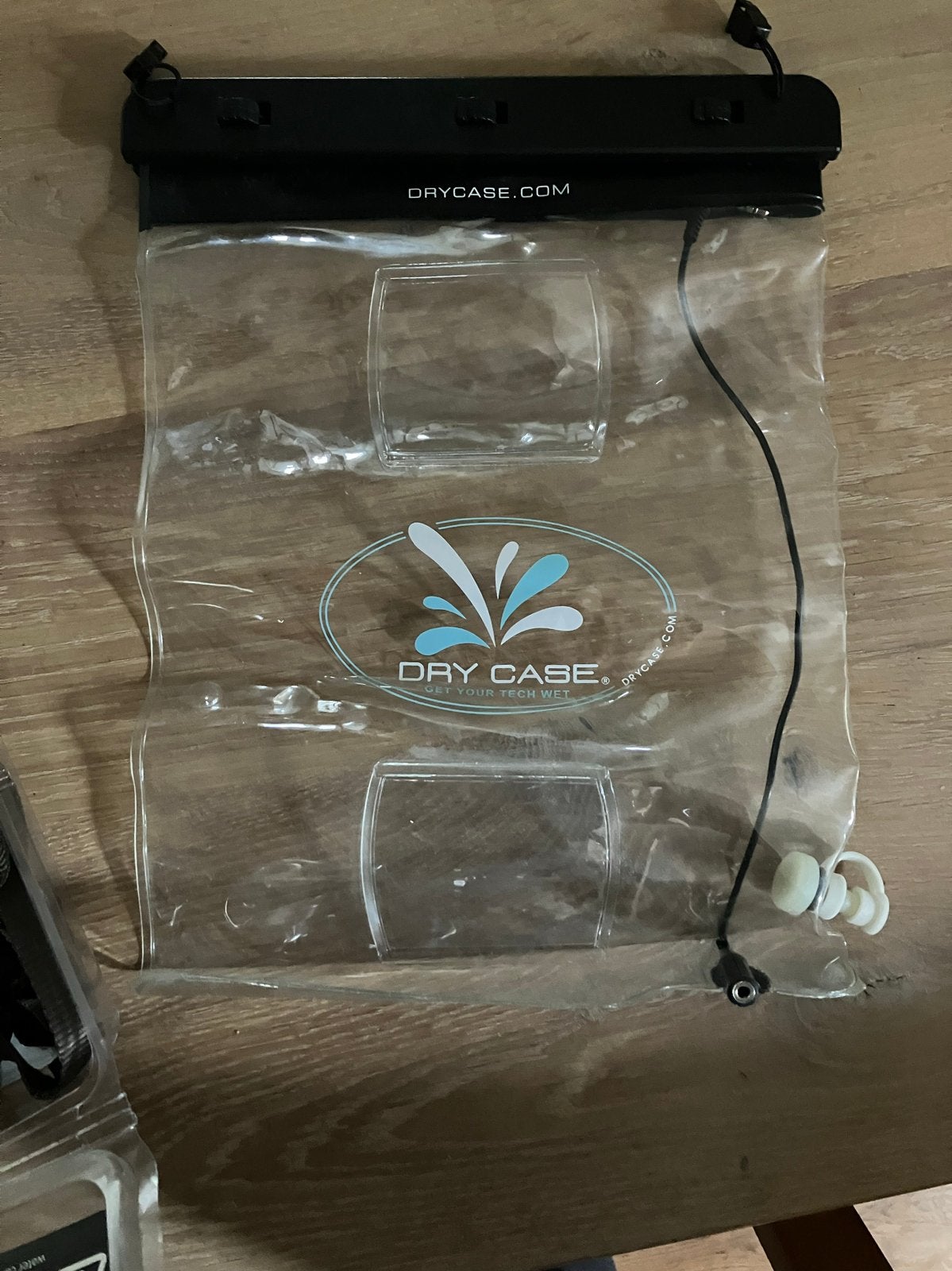 Dry Case Waterdichte Tablet Hoes - Universeel, Ophalen, Zo goed als nieuw, 10 inch, Bescherming voor- en achterkant