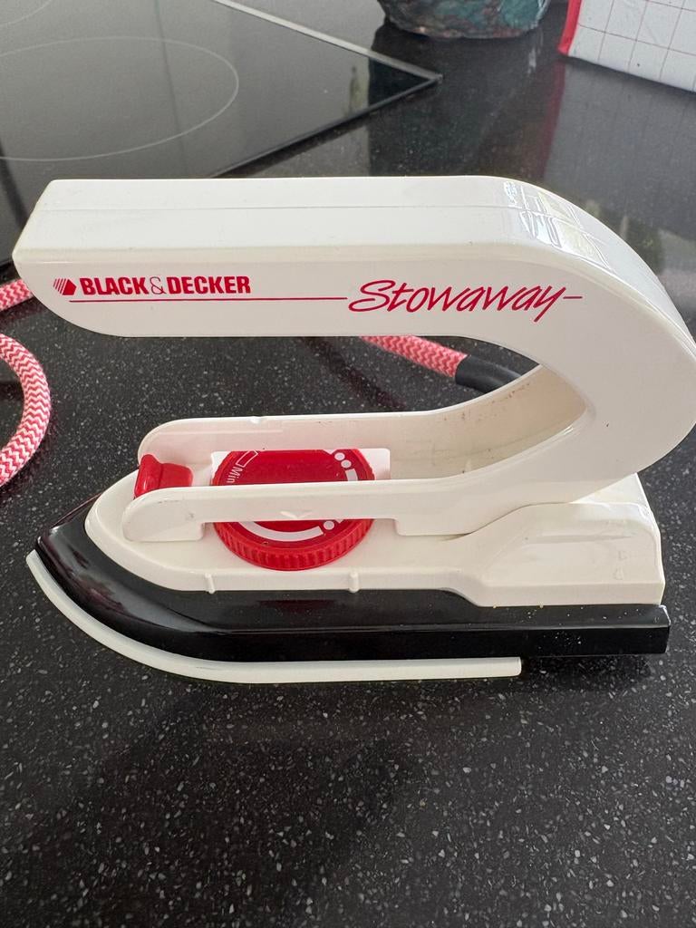 Black & Decker Stowaway Reis Strijkijzer en Föhn Set, Ophalen of Verzenden, Zo goed als nieuw