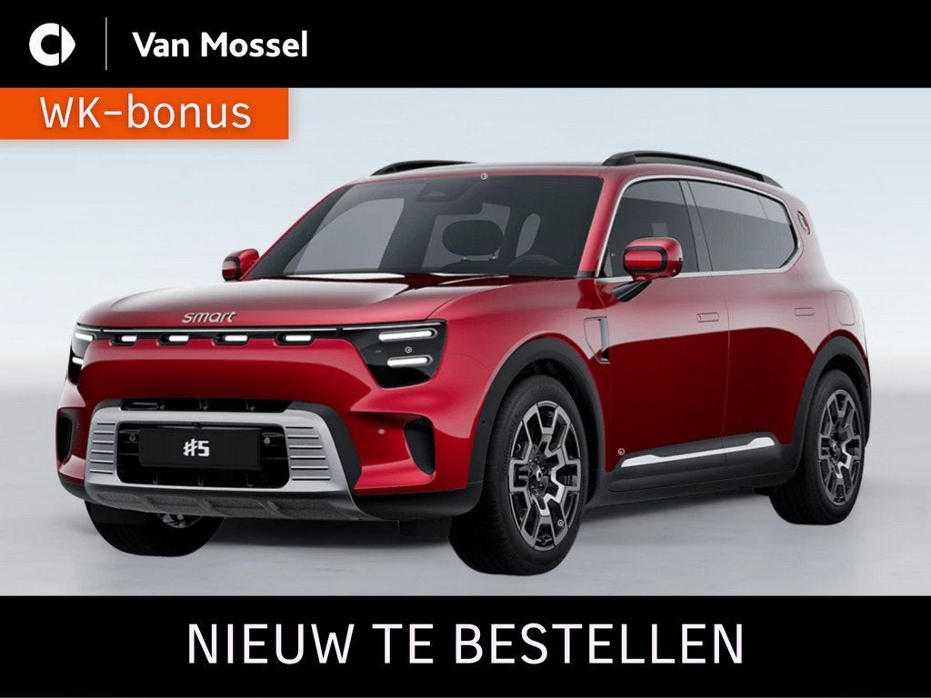 smart #5 Pulse / Verwarmd stuurwiel/ Keyless entry/ 13-inch, Auto's, Smart, Bedrijf, Te koop, Overige modellen, 4x4, Alarm, Android Auto