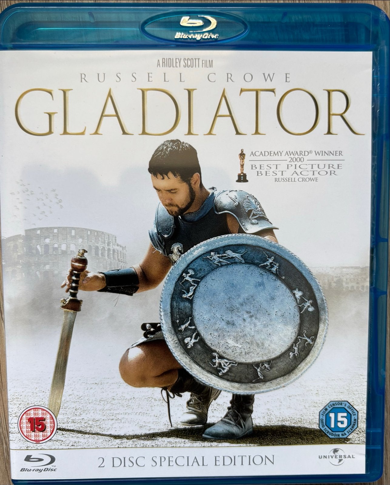 Gladiator - 2 Disc Special Edition Blu-ray, Ophalen, Engels, Vanaf 16 jaar, Nederlands