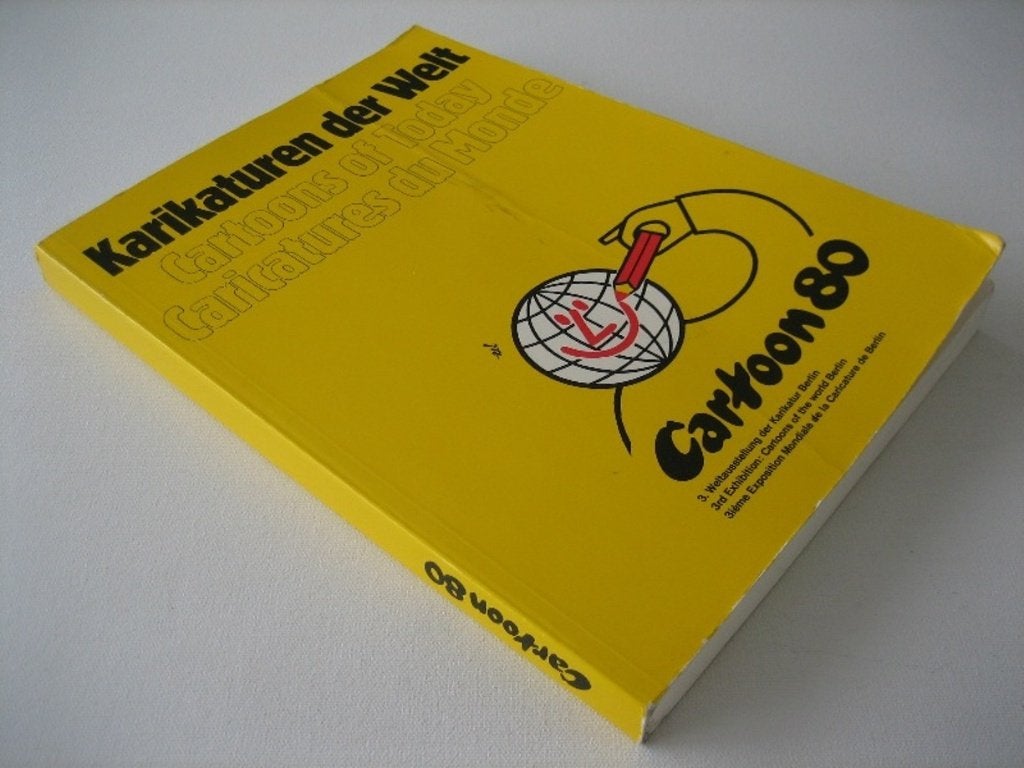 Kunstcatalogus "Cartoon 80 - Karikaturen der Welt", Ophalen of Verzenden, Gelezen