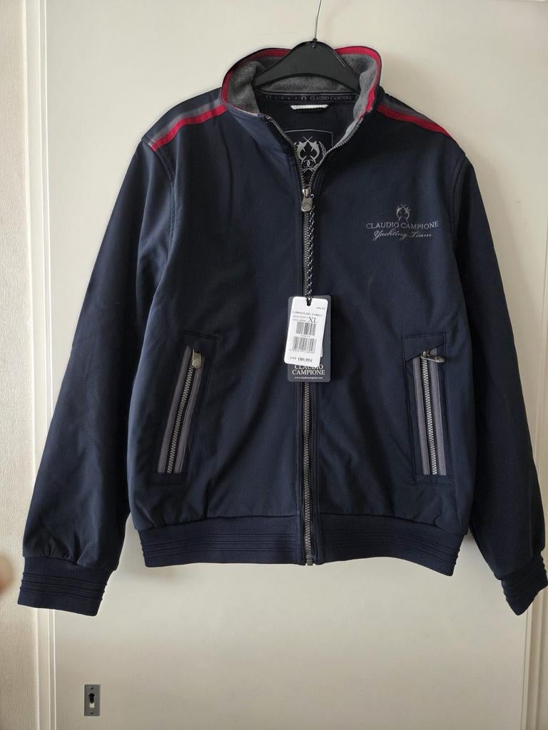 Nieuwe Claudio Campione Yachting Team jas, maat XL, Kleding | Heren, Jassen | Zomer, Nieuw, Maat 56/58 (XL), Blauw, Ophalen of Verzenden