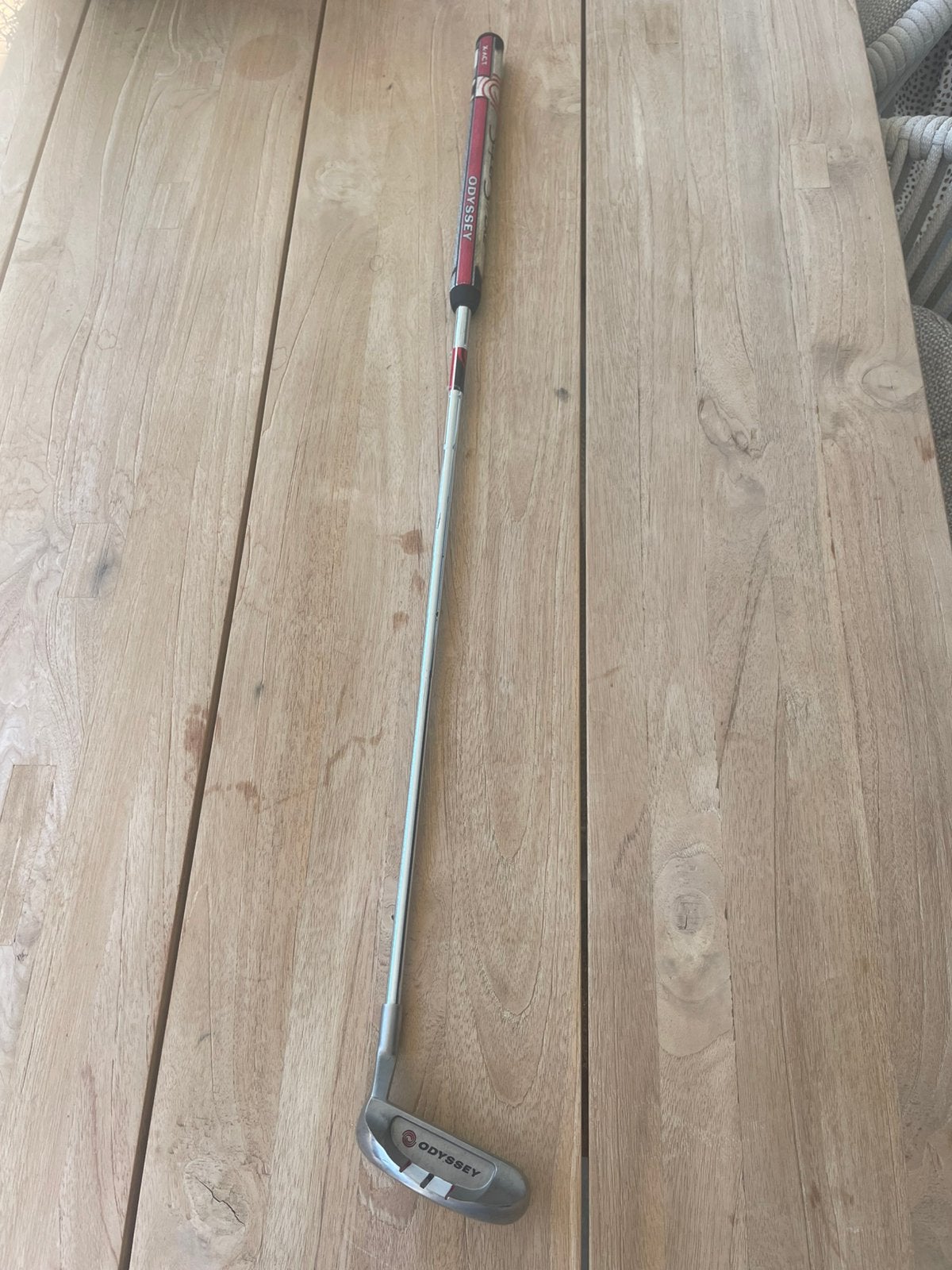 Odyssey X-Act Tank Chipper 37 graden | SuperStroke Grip, Sport en Fitness, Golf, Ophalen of Verzenden, Gebruikt, Club, Callaway