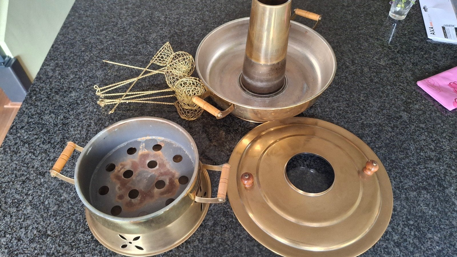 Chinees fondue set, Ophalen of Verzenden, Brander, Fondueset