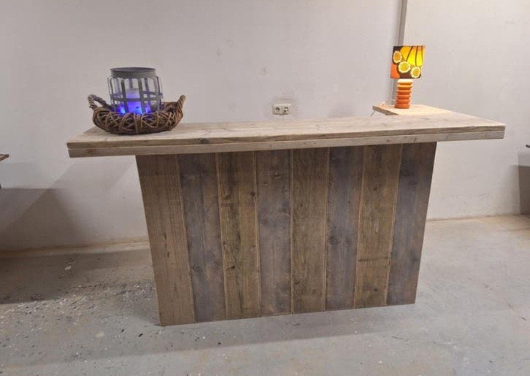 Steigerhout Douglas balie toonbank bar koffie bar, Ophalen of Verzenden