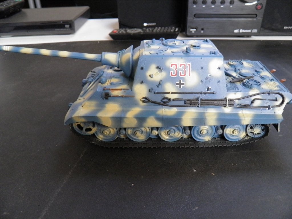 German panzer WOII 1/35, Overige merken, Gebruikt, Tank, 1:32 tot 1:50