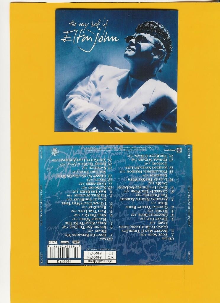 Elton John - The very best of (2CD), Ophalen of Verzenden, 1990 - 1999, Zo goed als nieuw