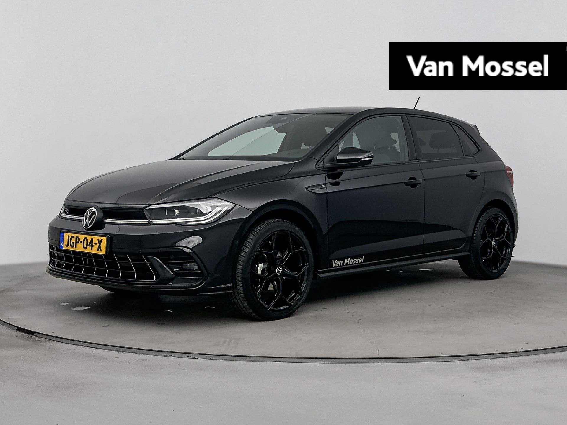 Volkswagen Polo 1.0 TSI R-Line Edition | 18 Inch Zwarte Velg, Auto's, 12 maanden, Stof, Automatische klimaatregeling, Euro 6