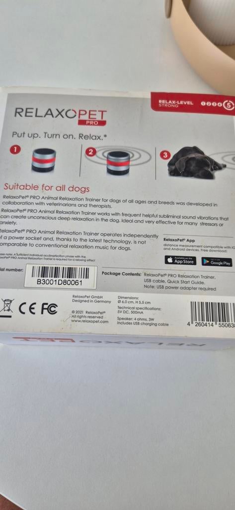 Relaxopet Pro, Dieren en Toebehoren, Ophalen