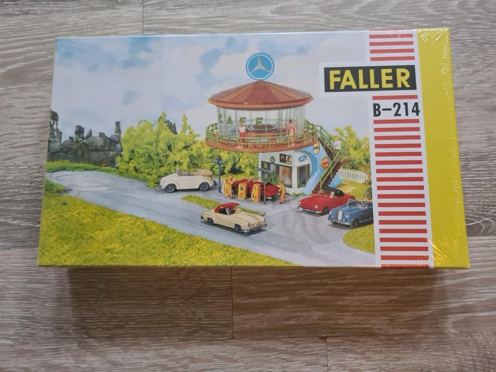 Faller B-214 Auto-Rast Sammler-Edition Modelbouwkit Nieuw, Hobby en Vrije tijd, Overige merken, 1:50 of kleiner, Overige typen