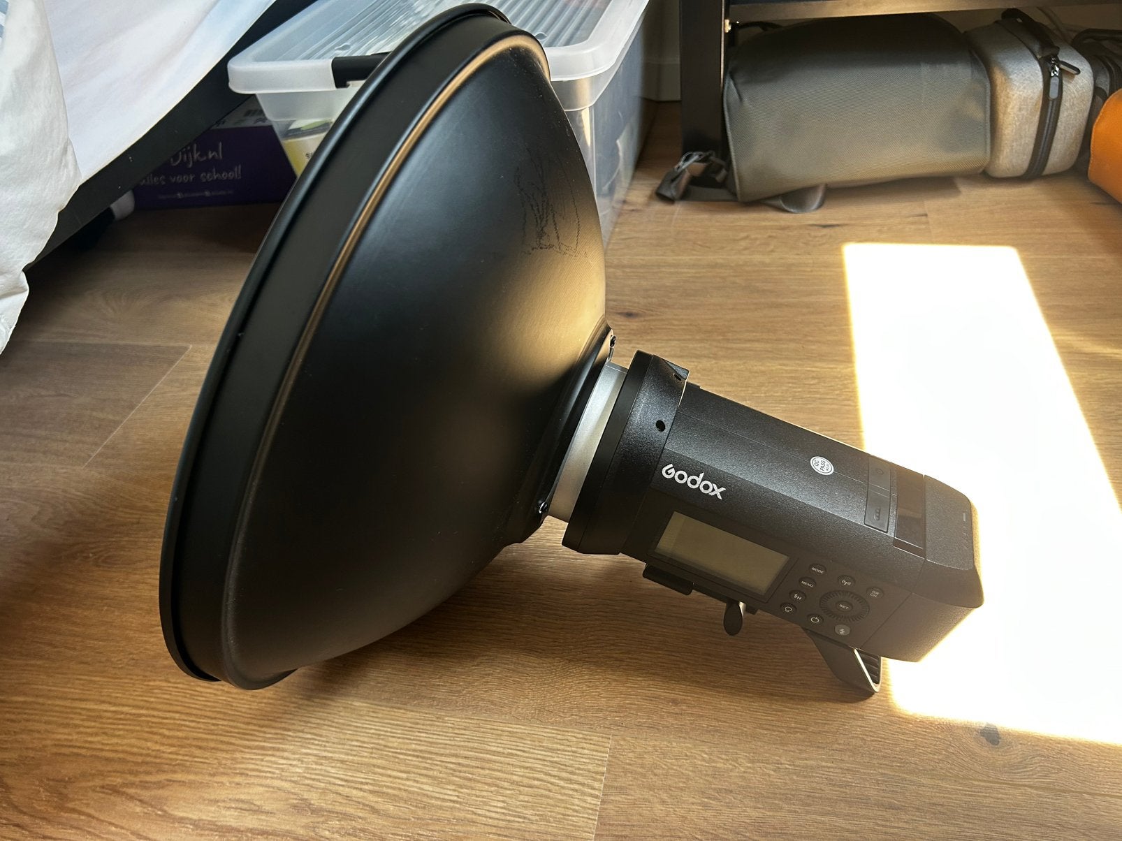 Godox AD400Pro Studioflitser (Let op: accu laadt niet), Ophalen, Zo goed als nieuw, Draadloos, Godox