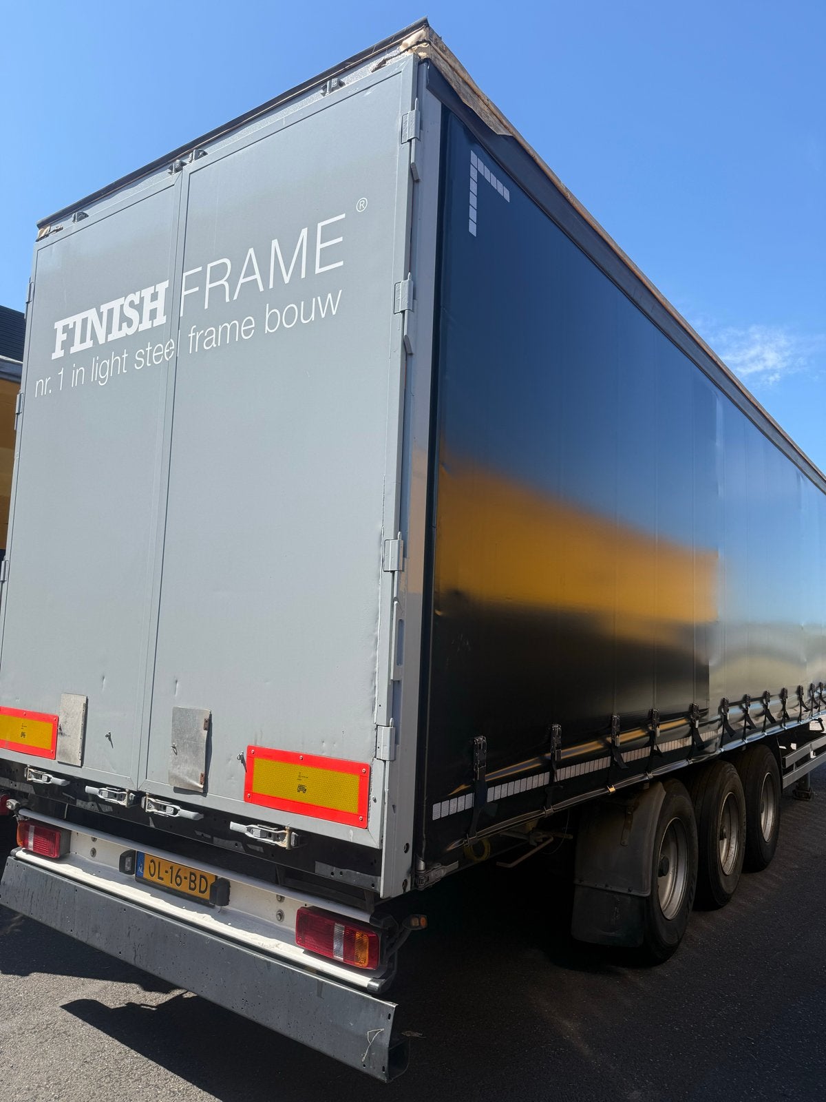 Zeer mooie KÖGEL trailer tautliner schuifzeil oplegger, Ophalen, Gebruikt