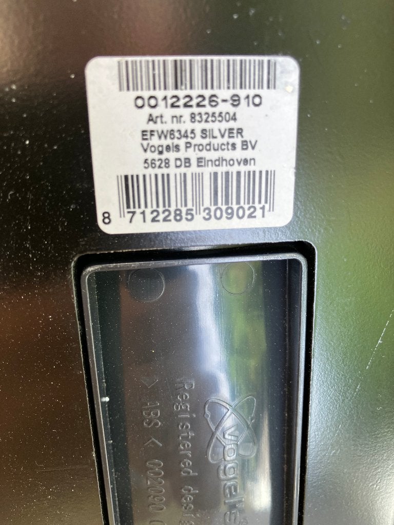 Vogels EFW6345 SILVER TV Beugel, Ophalen, Zo goed als nieuw