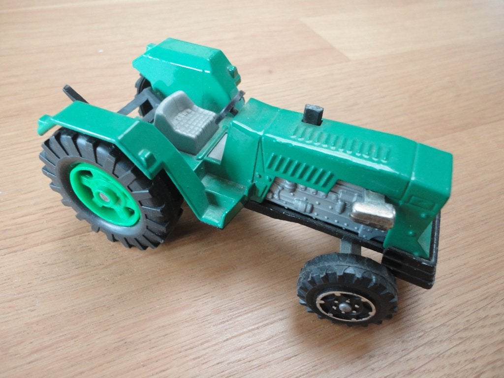 Majorette tractor, Ophalen of Verzenden, Gebruikt, Tractor of Landbouw, Overige merken