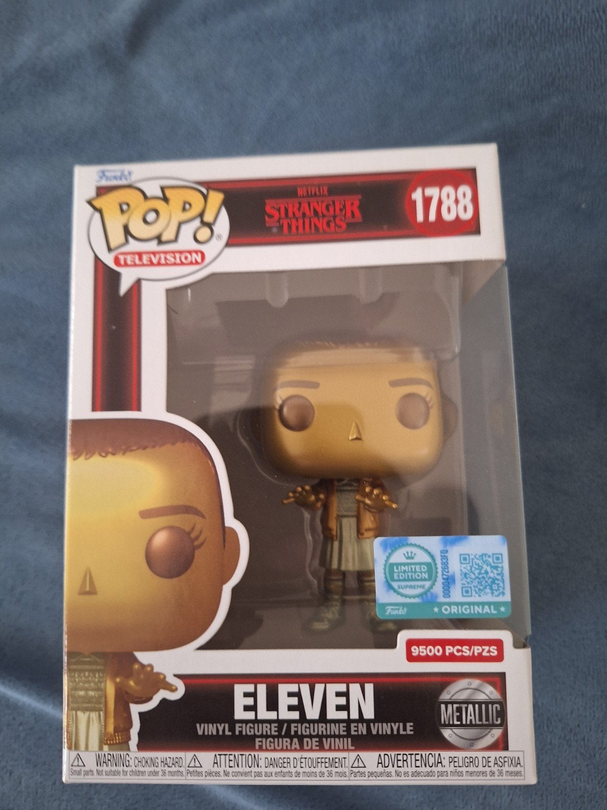 limited funko pop gouden eleven stranger things., Verzenden