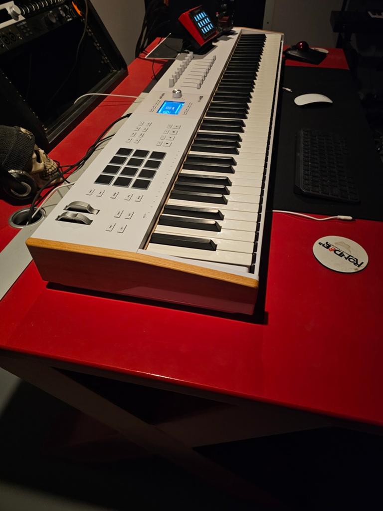 Arturia KeyLab 88 MK3 Wit – 88 toetsen Hammer Action MIDI ke, Ophalen, Zo goed als nieuw, Overige aantallen, Overige merken
