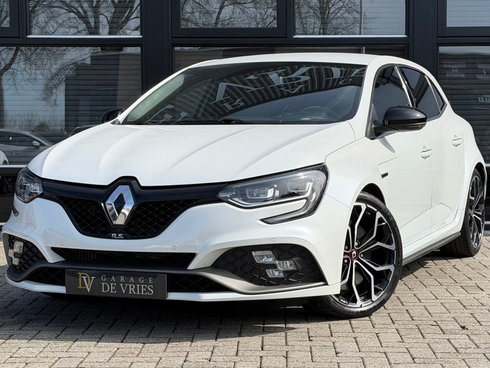 Renault Mégane 1.8 TCe RS 310pk Downpipe Bose Parelmoer Ful, Auto's, Renault, Euro 6, 4 cilinders, 1435 kg, Wit