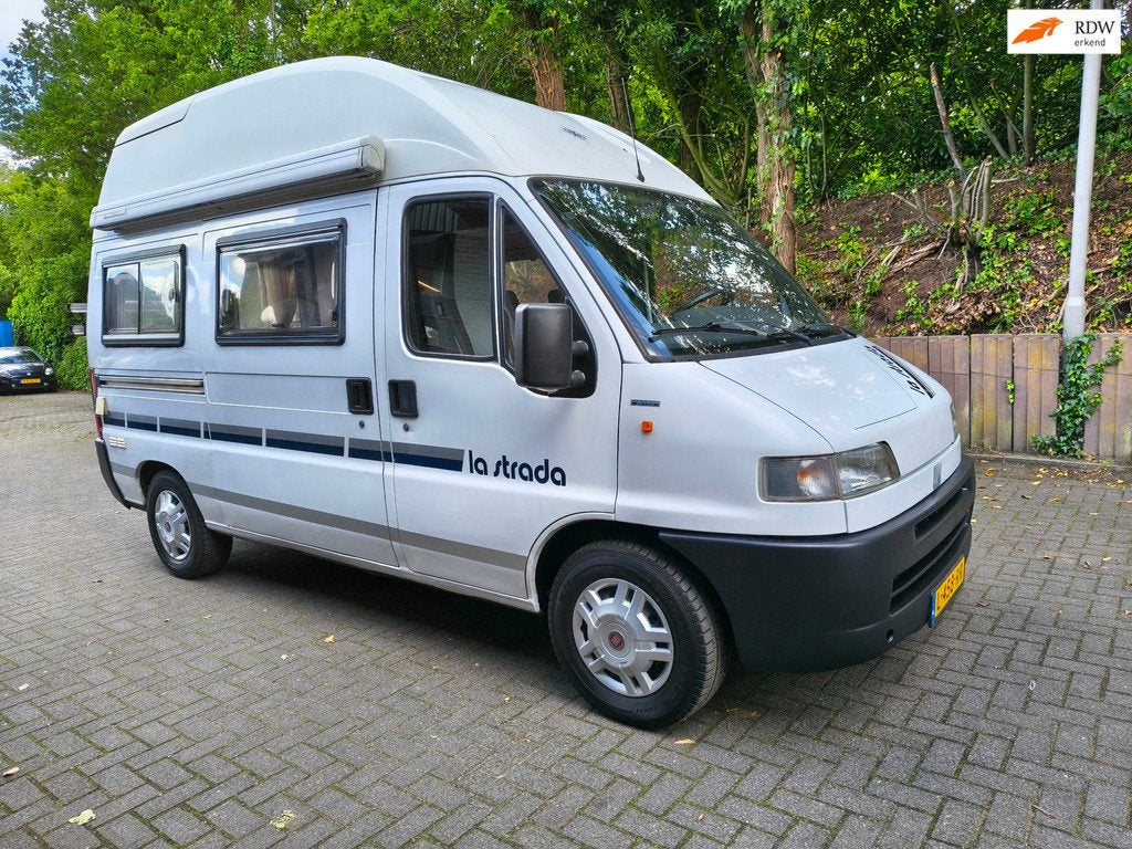 Fiat FIAT DUCATO STRADA Fabriekscamper, 4 Slaappl., Buscamper of Camperbus, Bedrijf, Elektrische ramen, Fiat