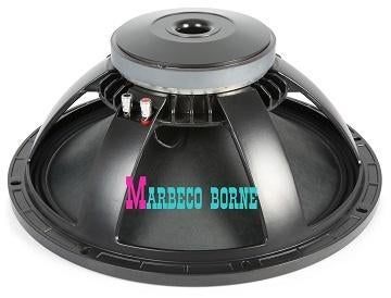 Subwoofer chassis speaker, 18" aluminium gegoten woofer, Overige merken, Subwoofer, Info@marbeco.nl, 120 watt of meer