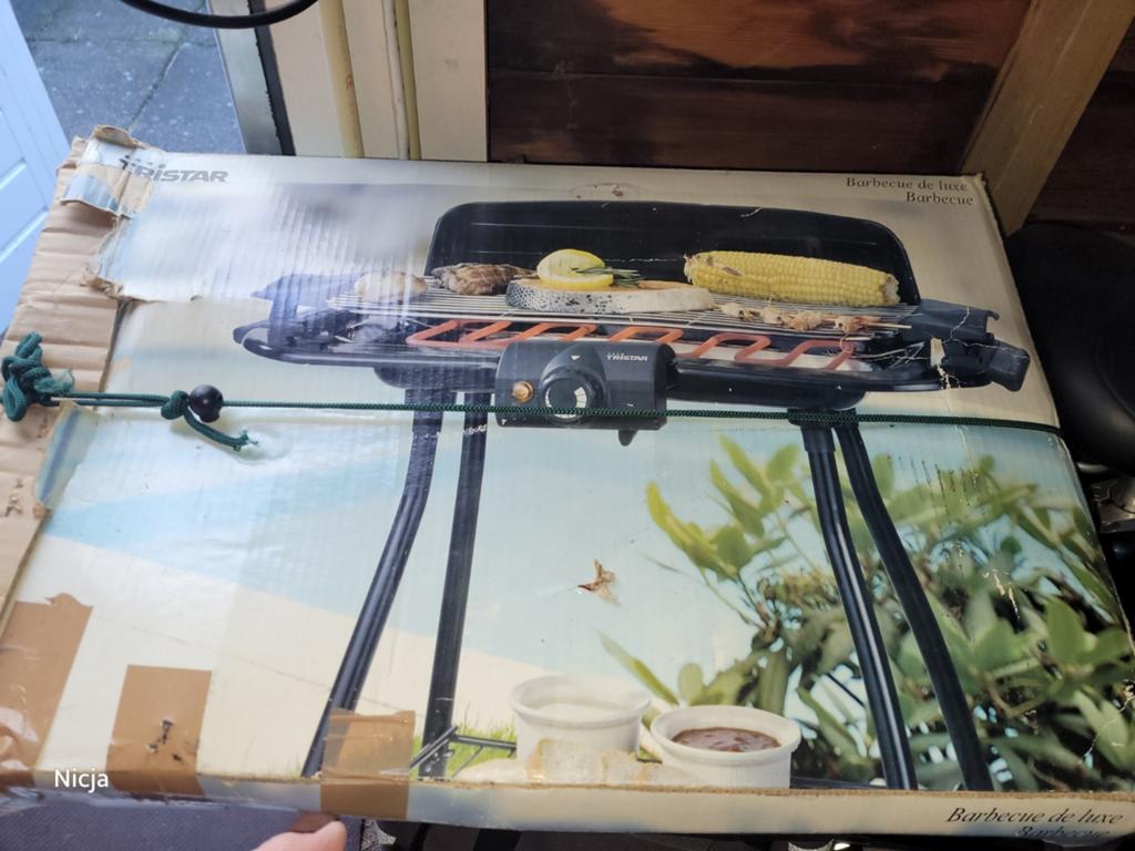 Tristar elektrische barbecue, Tuin en Terras, Elektrische barbecues, Ophalen of Verzenden