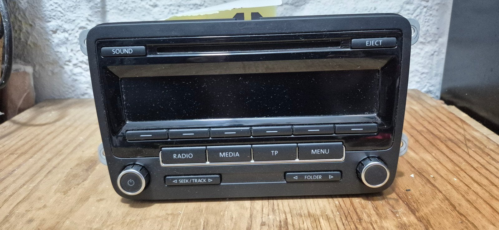 Originele VW Radio RCD 310 - Perfecte Staat, Auto diversen, Ophalen of Verzenden, Gebruikt