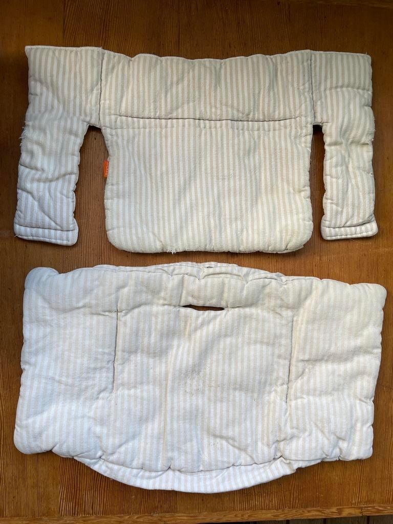 Stokke Tripp Trapp kussenset: 2 rug- en 1 zitkussen, Ophalen, Gebruikt, Meegroeistoel, Stoelverkleiner