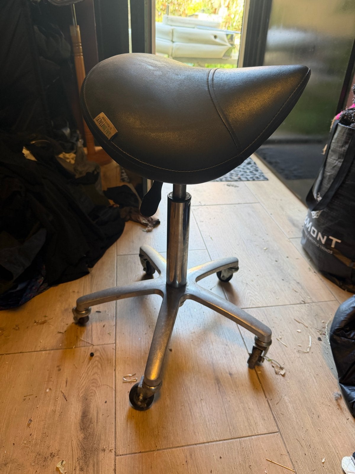SalonItaly Zadelkruk - Ergonomisch en Verstelbaar, Ophalen of Verzenden, Gebruikt