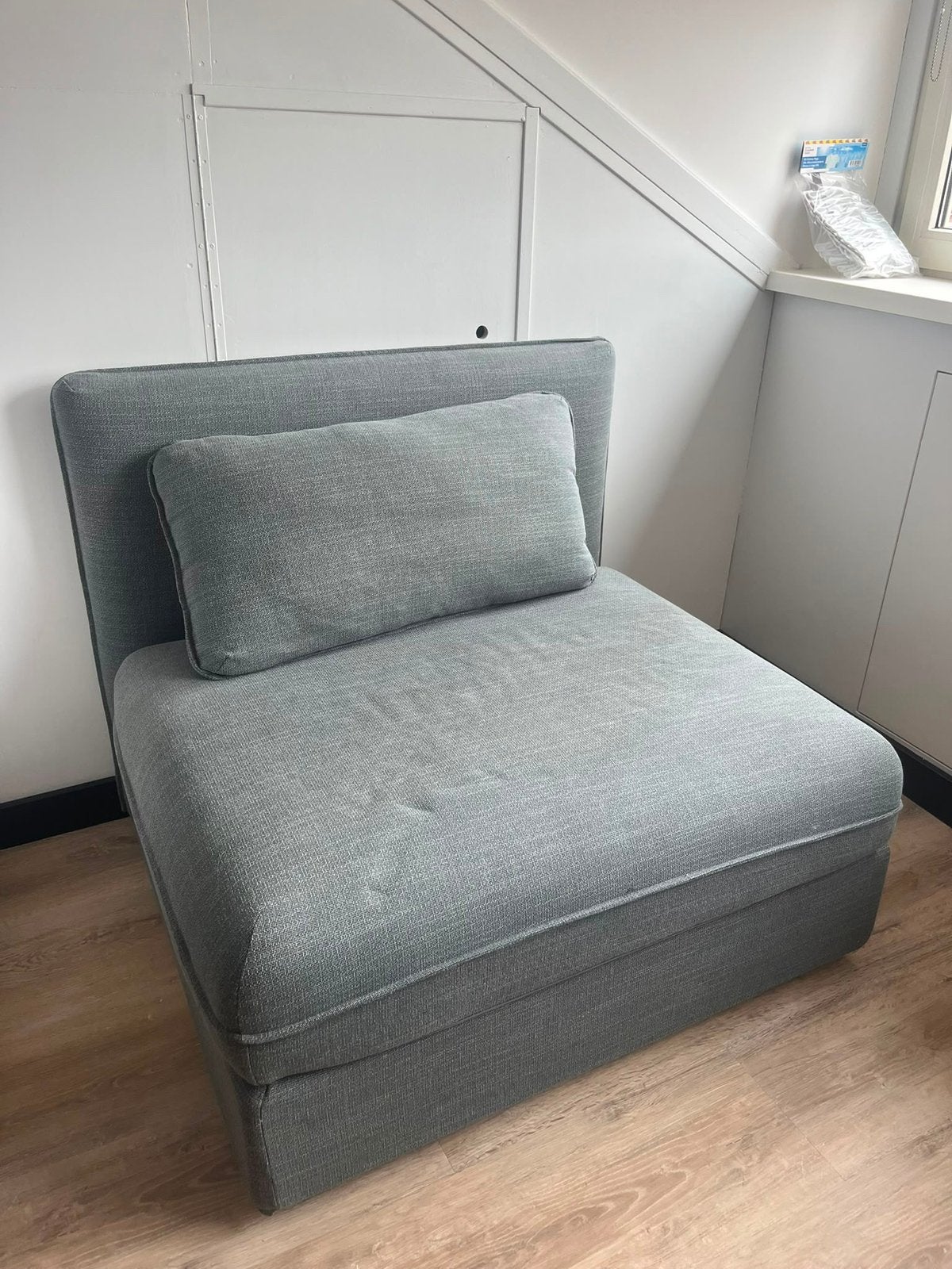 Ikea bankje, Ophalen, Tweepersoons, 75 tot 100 cm, Zo goed als nieuw