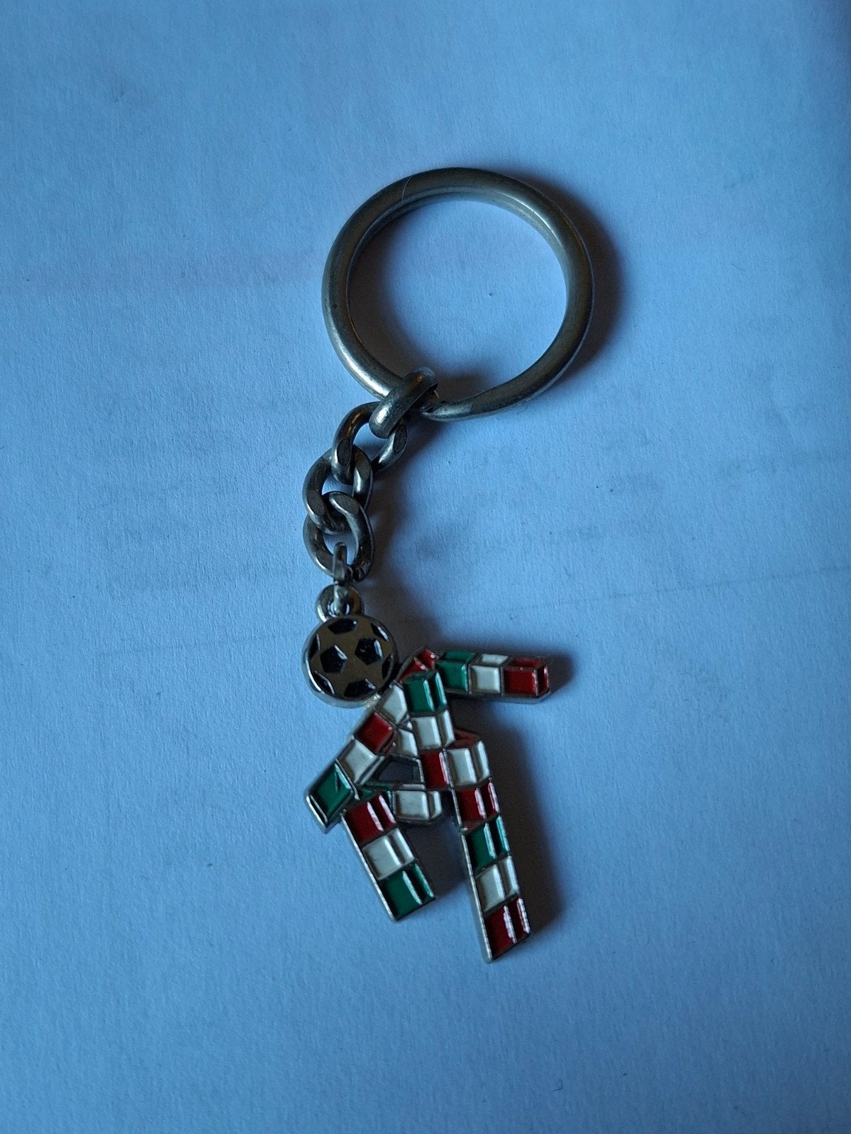 Originele Italia '90 Sleutelhanger Ciao Mascotte – Bertoni, Ophalen of Verzenden, Gebruikt, Sport