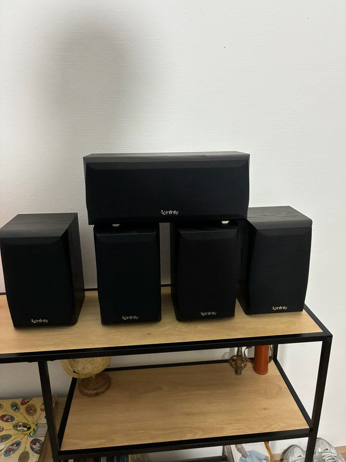 Infinity primus 5.1, 70 watt of meer, Zo goed als nieuw, 5.1-systeem, Overige spelers