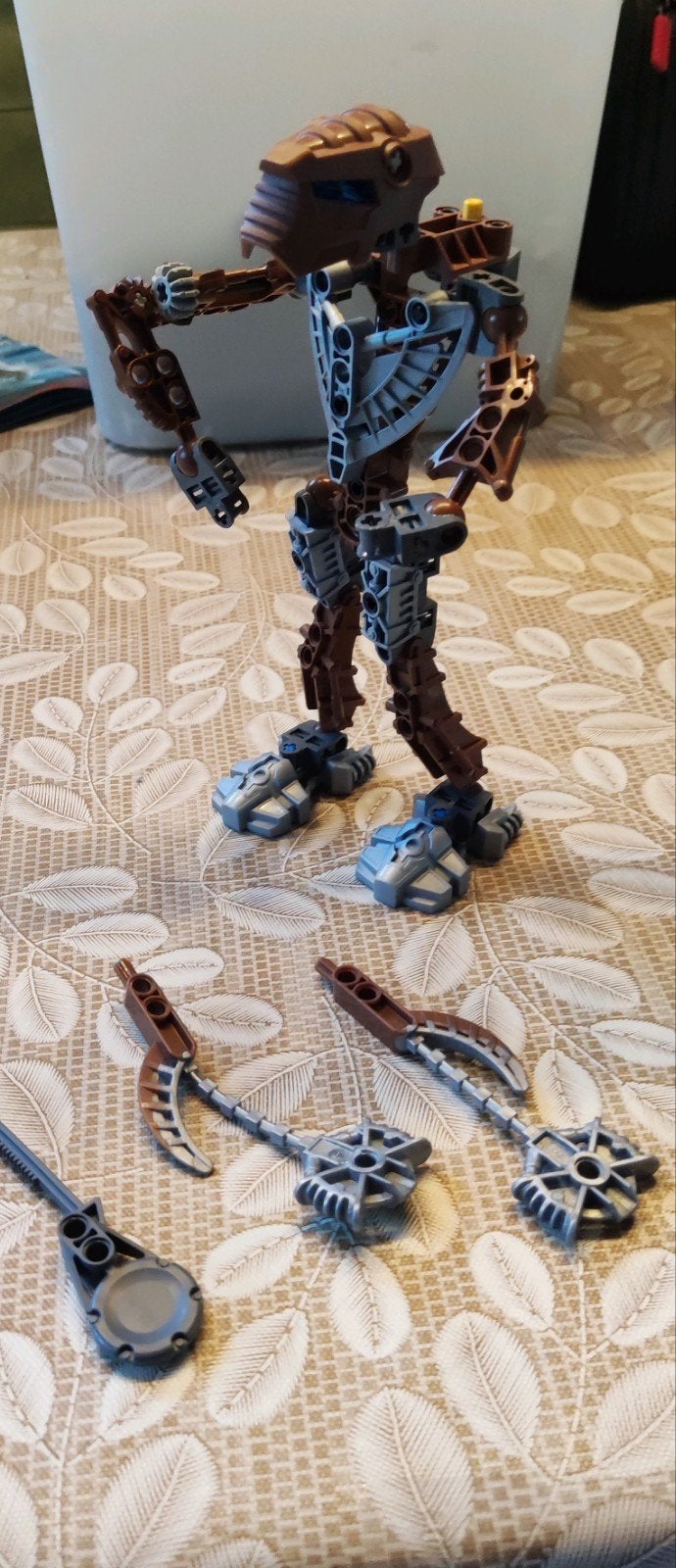 Lego Bionicle 8739 Toa Hordika Onewa, Ophalen of Verzenden, Gebruikt, Lego