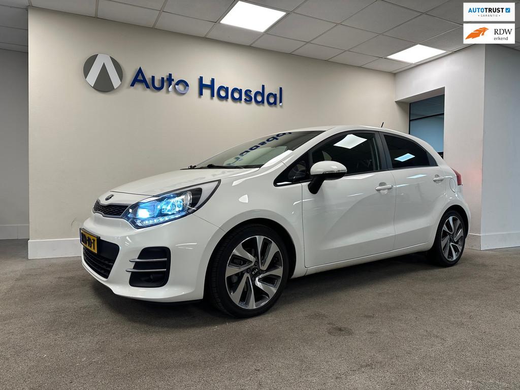 Kia RIO 1.4 CVVT GT-LINE|109PK|6-BAK|FACELIFT|VEEL OPTIES!, Auto's, Voorwielaandrijving, Gebruikt, 4 cilinders, 1396 cc