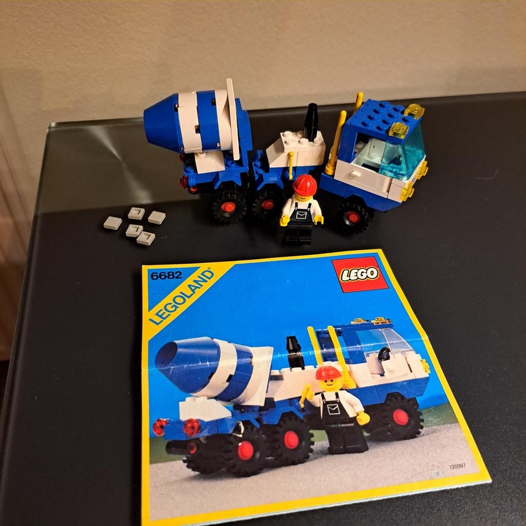 Legoland 6682 Cement Mixer., Ophalen of Verzenden, Zo goed als nieuw, Lego