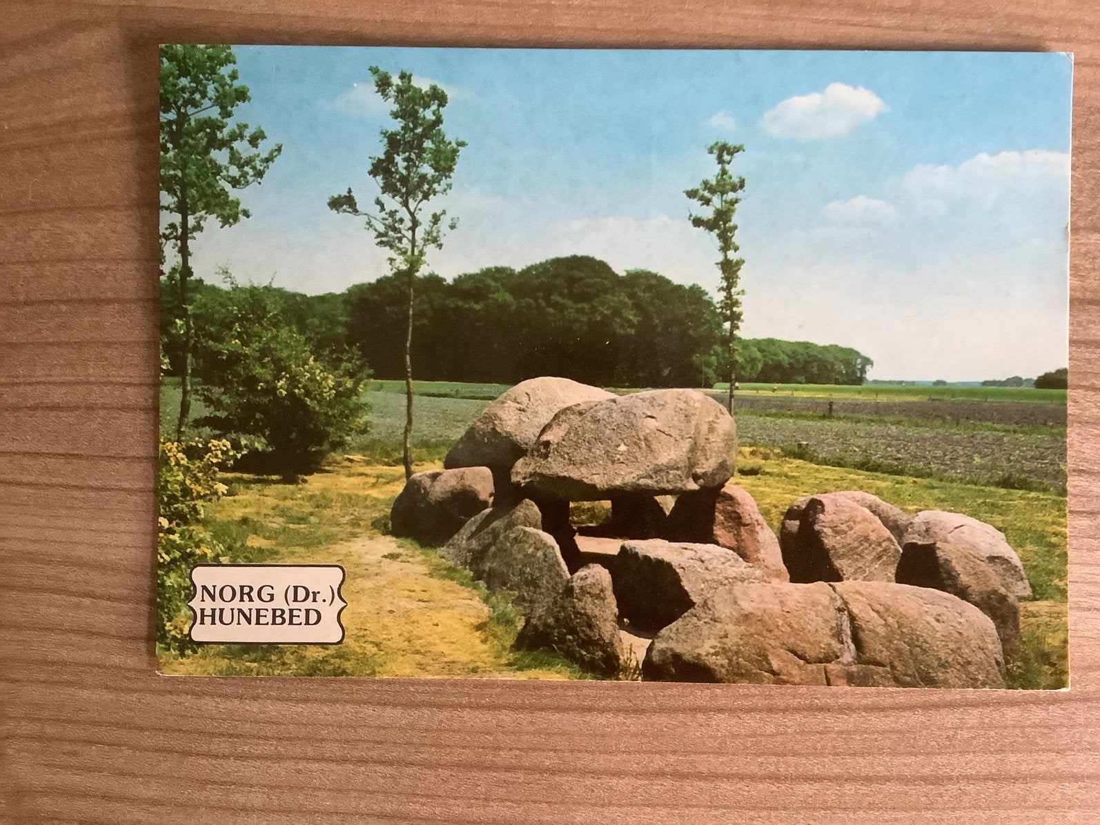 ansichtkaart Norg, Verzenden, Gelopen, Drenthe