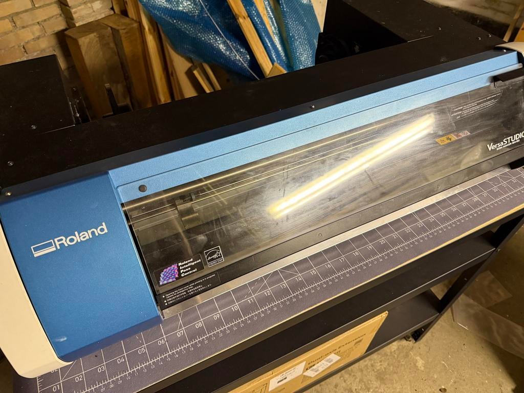 Roland BN-20 Print & Cut - Defecte kop, verder in topstaat!, Computers en Software, Printers, Ophalen, Gebruikt, Kleur printen
