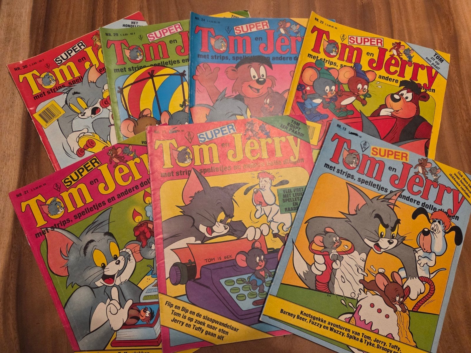 Super Tom en Jerry stripboeken - Diverse nummers, Meerdere stripboeken, Ophalen of Verzenden, Gelezen, William Hanna, Joseph Barbera