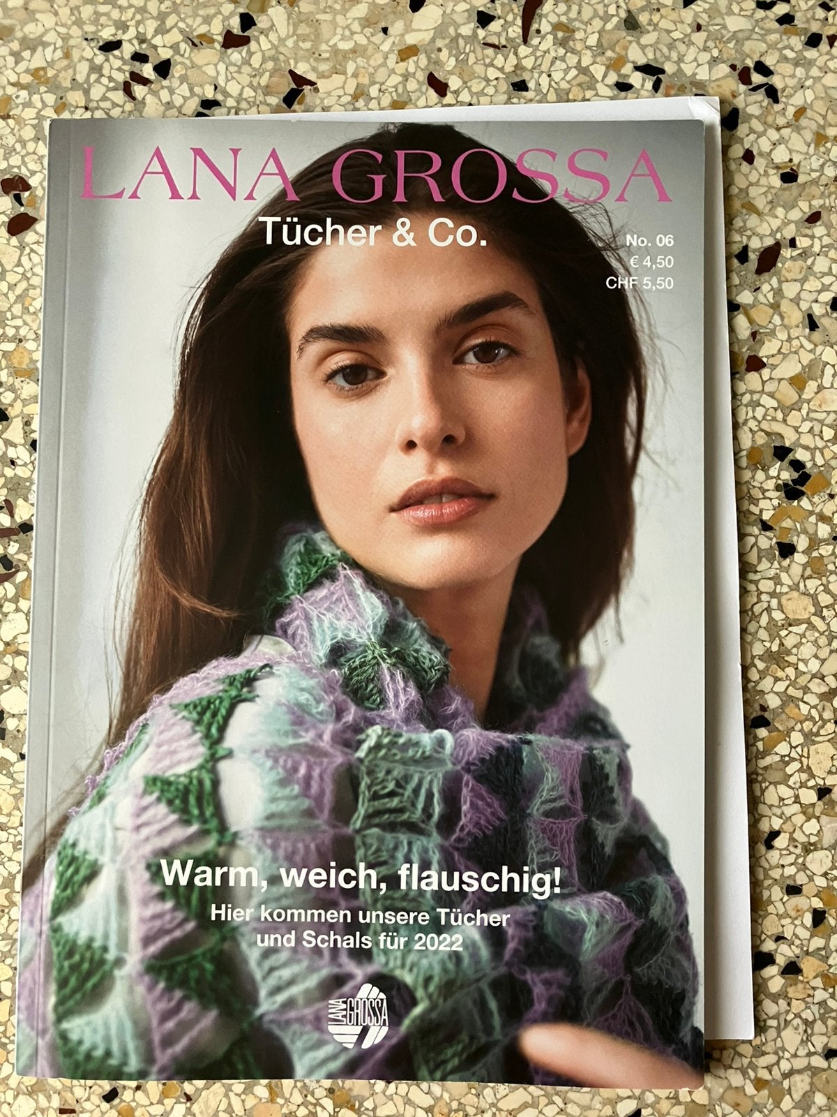 Lana Grossa patronen voor sjaals en omslagdoeken, Ophalen of Verzenden, Nieuw, Breien, Patroon of Boek