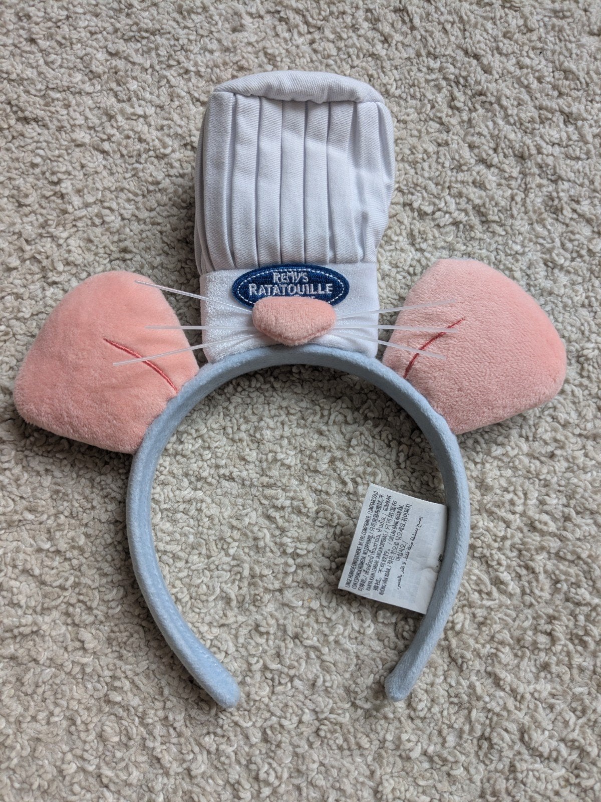 Disney Ratatouille oorhoofdband, Remy muizen-oortjes, Ophalen, Jongen of Meisje