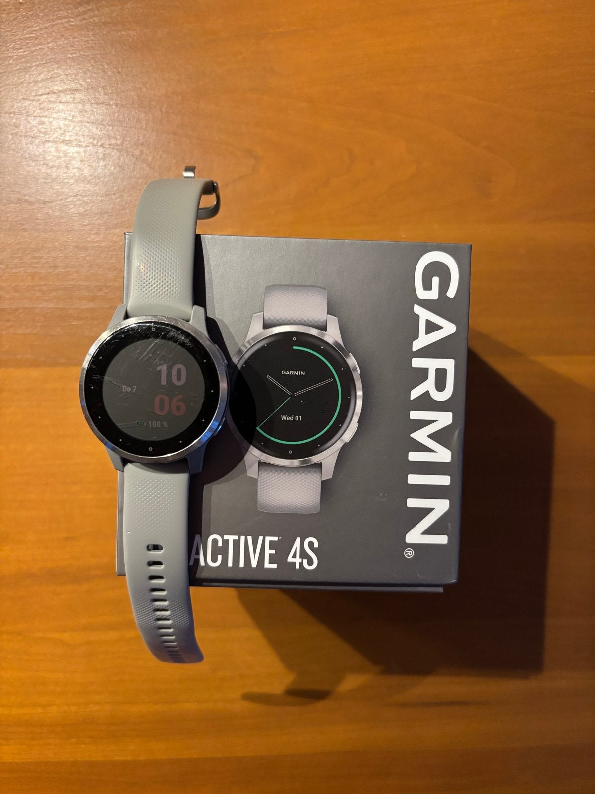 Garmin Vivoactive 4S Smartwatch - Grijs, Ophalen of Verzenden, Waterdicht, Grijs, Android