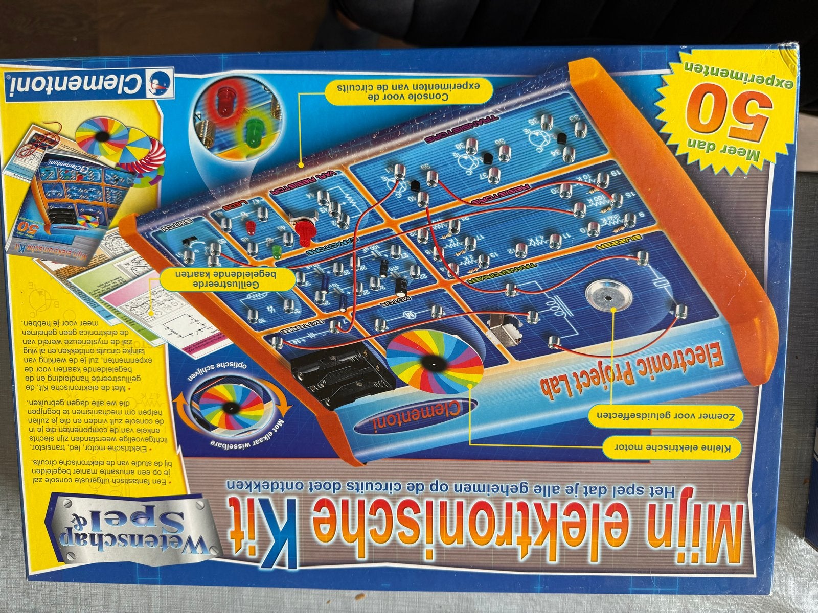 Clementoni Electronic Project Lab - Wetenschap Kit, Ophalen, Gebruikt, Overige thema's, Meerkleurig