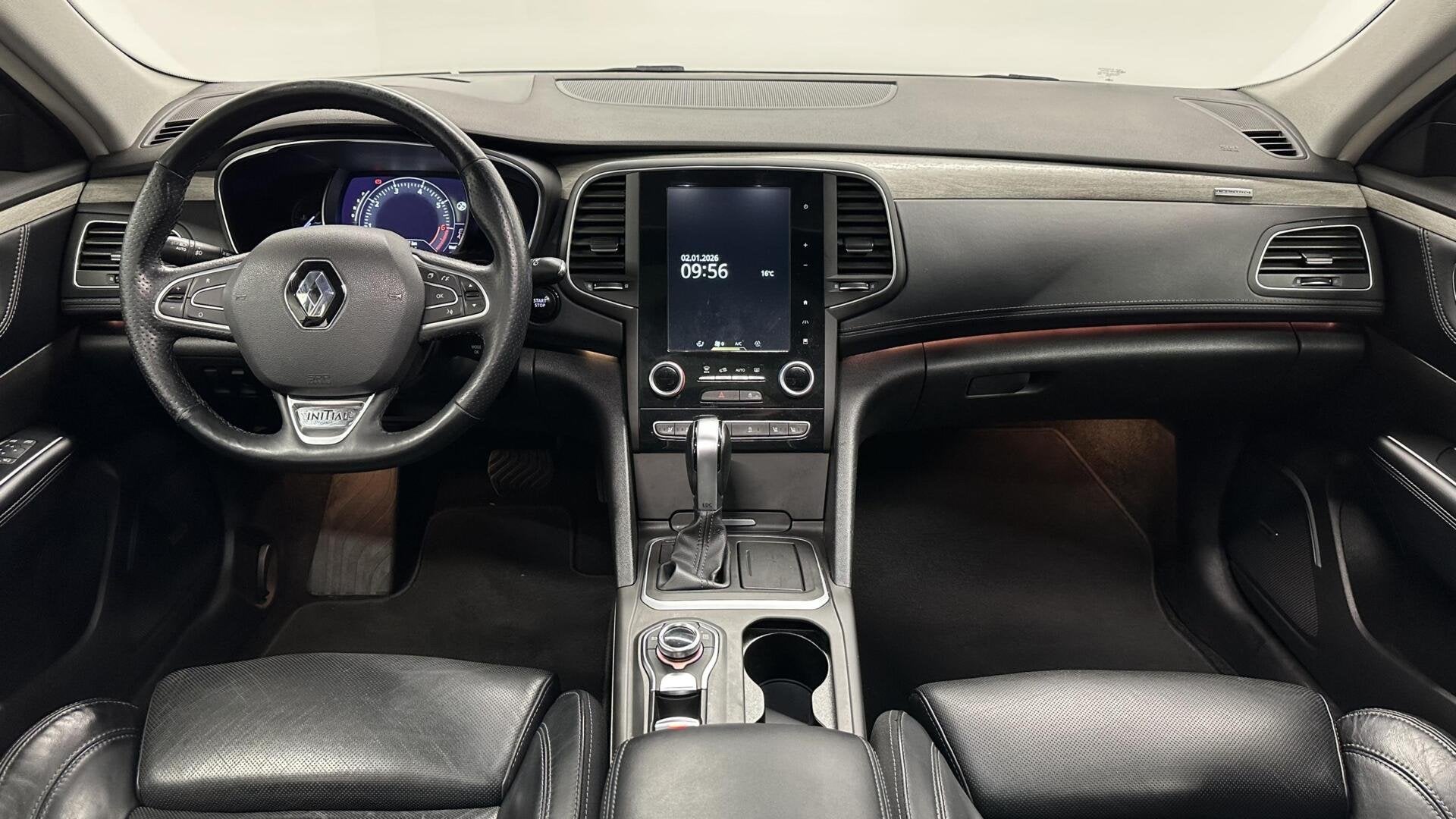 Renault Talisman Estate 1.6 TCe Initiale Paris LEER PANO TRE, 1618 cc, Gebruikt, 4 cilinders, Zwart